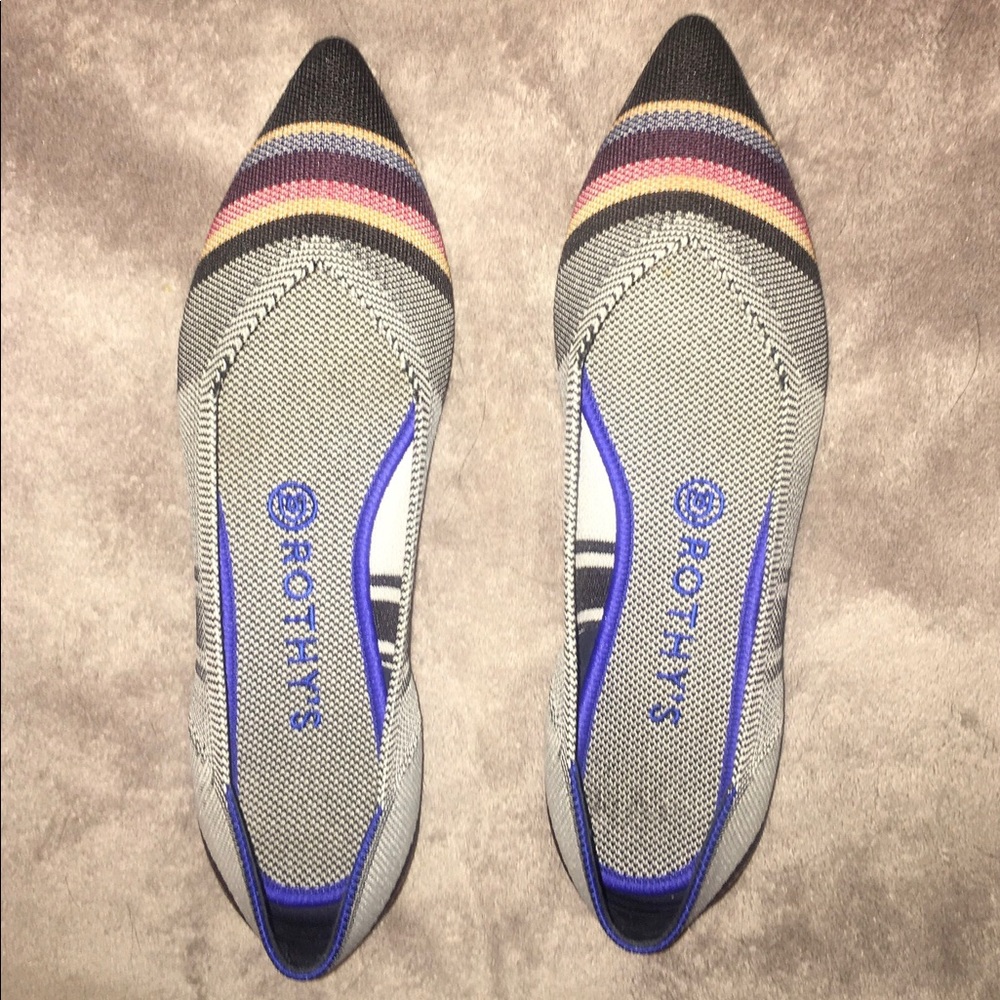 SOLD Rothy’s Inverse Stripe point